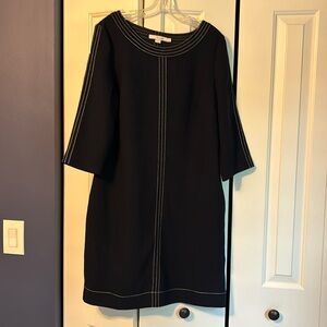 Boden Navy stitch dress with pockets